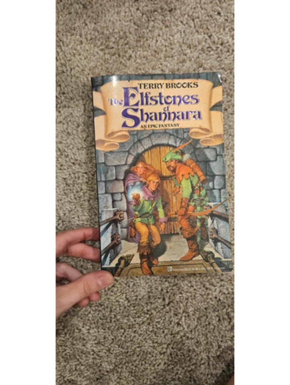 The Elfstones of Shannara Terry Brooks 1982 First Edition 2nd Printing Fantasy